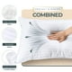 thumbnail image 4 of Pillows Utopia Bedding King Size (blanco), juego de 2 unidades de polialgodón, 4 of 9