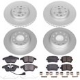 thumbnail image 2 of PowerStop Front and Rear Geomet Coated Brake Rotor and Pad Kit Fits: VOLKSWAGEN Select Models CRK7838, 2 of 5