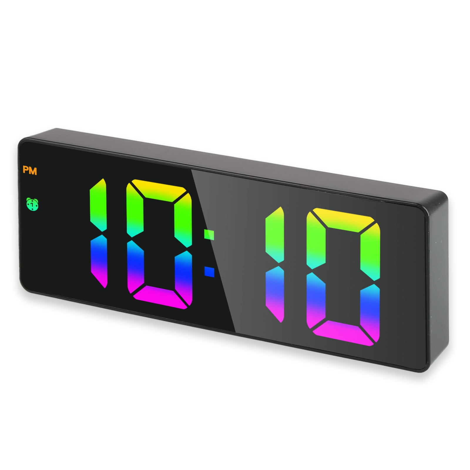 Digital Alarm Clock, Small Desk Clock With Usb Port For Charging