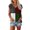 Army Green, variant on Ahuyic Women's Loose Plus Size Short-Sleeved Top,Summer Casual Daily Clothes For Women,Women's Summer Solid Lace-neck Short Sleeve Solid T-shirt Top