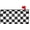 Checkered, variant on Black and White Checkered Mailbox Cover Magnetic Racing Checkerboard Waterproof Mailbox Wraps Post Letter Box Decor 21x18 in