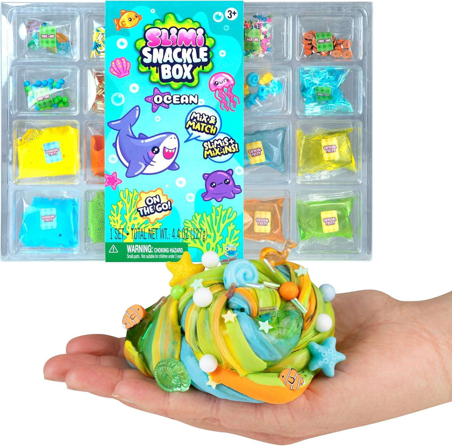 Compound Kings Nichole's Top Compound Color Mix-Ups Slime kit