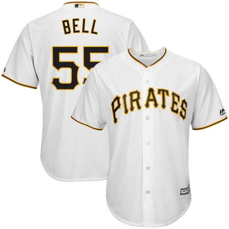 Raiders White Jersey - Josh Bell Pittsburgh Pirates Majestic Cool Base Player Replica Jersey - White
