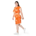 thumbnail image 2 of Vestido Tie Dye con cinto Roman Fashion /Tallas Extras, 4238 (Naranja) naranja 40, 2 of 6