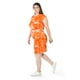 thumbnail image 2 of Vestido Tie Dye con cinto Roman Fashion /Tallas Extras, 4238 (Naranja) naranja 42, 2 of 6