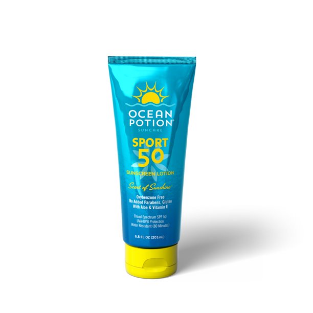 Loción protectora solar deportiva Ocean Potion SPF#50 6.8oz