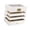 White, variant on Jewelry Box Elegant Versatile Jewelry Organizer for Pendants Rings Bracelets White