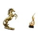 thumbnail image 5 of Estatua Abstracta De Caballo De Fuego Hecha A Mano, Figura De 30 Cm De Alto, Decoración De Mesa, Adorno De Llama De Resina, Escultura De Arte Moderno Para Hoteles, Estanterías, Chimeneas,, 5 of 8