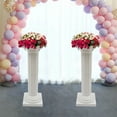 thumbnail image 3 of 2PCS 10.63*34.65in White Roman Pillar,Elegant Wedding Roman Column Set,Plastic Wedding Roman Column Pillars Elegant Greek Column Statue Flower Pot Columns Stand, 3 of 22