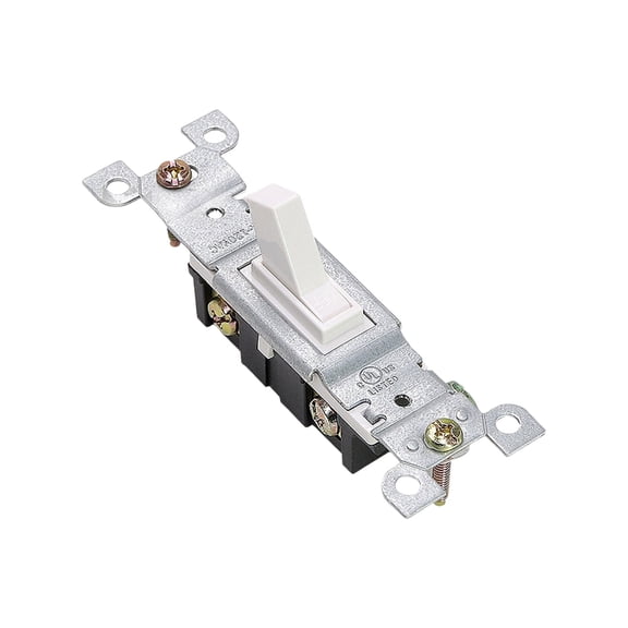 Single Poles Toggle Switches LED Dimmer Light Switches for Dimmable LED, and Incandescent Light Bulbs Easy to Install