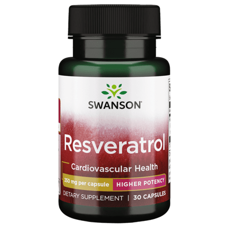 Swanson Resveratrol 250 250 Milligrams 30 Capsules