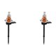 thumbnail image 1 of Luces Solares Al Aire Libre Halloween Estaca Calabaza Calavera Yoga (luz Cálida), 1 of 4
