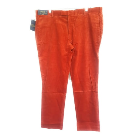 Polo Ralph Lauren Men's Slim Fit Pant, Orange, 34W X 30L