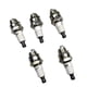 thumbnail image 1 of Chinsaw Sparks Power Saw Trimmer Machine Hardware SparkPlug Motor Suplementos Reemplazo para L7T BM6A BPMR7A RCJSY 5 Piezas Kearding TO001302-00, 1 of 5