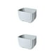 thumbnail image 2 of Cubo de basura liviano Yuarrent Residuos de cocina gris blanco 2Conjunto, 2 of 6