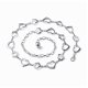 thumbnail image 1 of Cadena de metal Cadena para la cintura del vientre Cinturones corporales de moda, accesorios para mujeres y niñas, aproximadamente 105 cm, 1 of 5