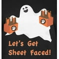 thumbnail image 4 of Old Glory Womens Halloween Ghost Sheet Faced Long Sleeve Graphic T Shirt, 4 of 6