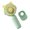 Green, variant on YIEMEEN Small Cooling Fan Portable Fan AM3 Battery Operated Pocket Fan AM3 Battery Fan