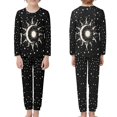 thumbnail image 3 of DISNIMO Sun Stars Moon Pajama Set Soft Long for Kids Ages 5-6 Boys pjs cute girls pajamas set for kids sleepover matching pjs set Long Sleeve and Pants Set Sleepwear for Kids, 3 of 7