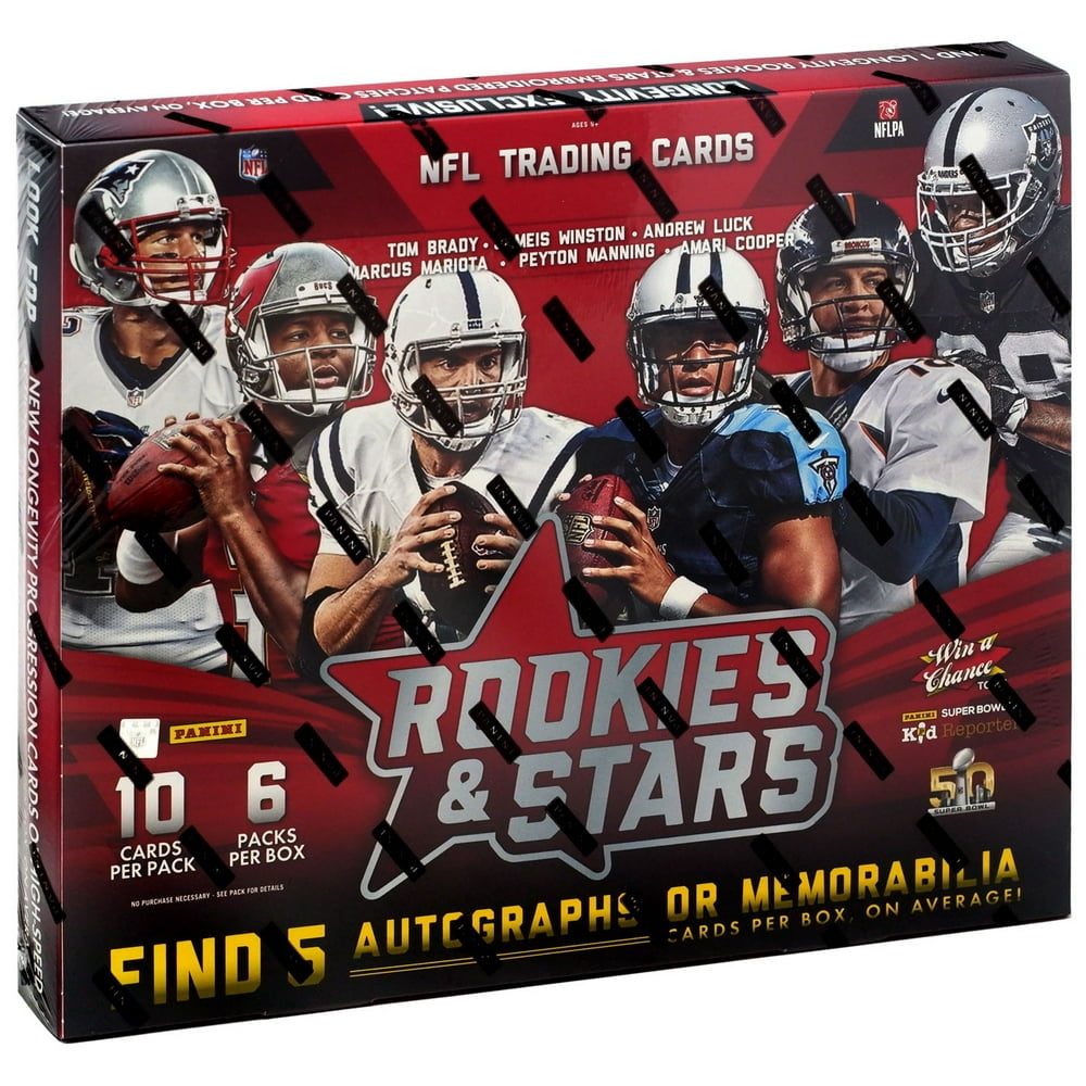 NFL Panini 2015 Rookies & Stars Longevity Football Trading Card HOBBY