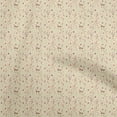 thumbnail image 1 of oneOone Velvet Pale Yellow Fabric Floral Craft Projects Decor Fabric Printed By The Yard 58 Inch Wide, 1 of 4