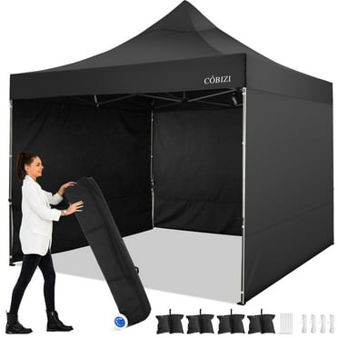 Screened-In Outdoor Canopy Tent – Pop-Up Shelter with Mosquito and 