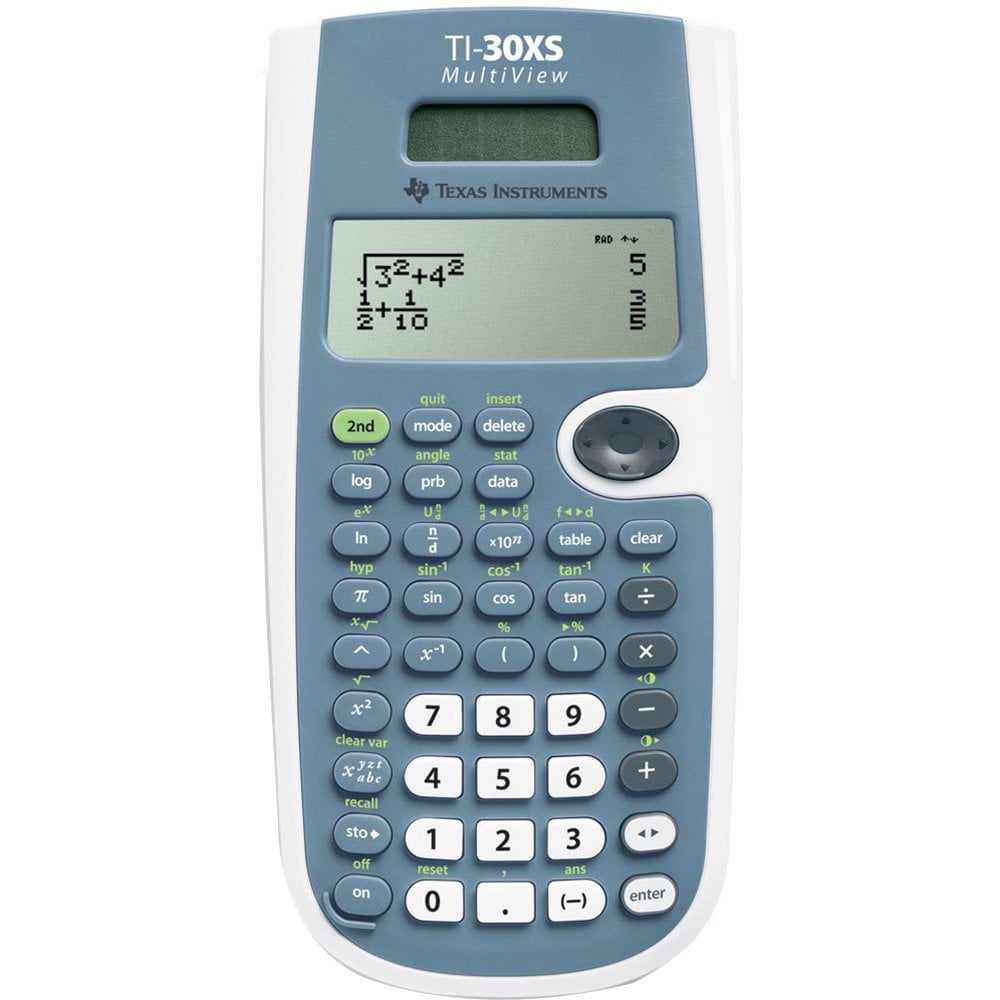 paradijs JEP bijvoeglijk naamwoord Texas Instruments TI-30XS MultiView Scientific Calculator - Walmart.com