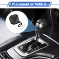 thumbnail image 3 of Unique Bargains 1 Set Gear Shift Knob Cover for Toyota CH-R 2017-2021 Anti-Slip Faux Leather Black Stick Shifting Handle Protector, 3 of 6