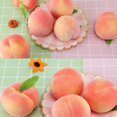 thumbnail image 4 of 6PCS Artificial Peaches Simulation Peaches Fruits Vivid Props For Home Fruit Shop Supermarket Desk Decoration, 4 of 8