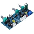 Preamp Board 2.1 Channel Subwoofer Pre‑Amp Low Pass Filter Amplifier Circuit Board Jinxin