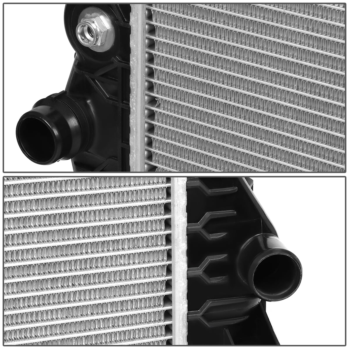 DNA Motoring OEM-RA-13509 Aluminum Radiator For 2014-2015 Chevy Cruze 1.4L 1.8L 2016-2019 Buick Cascada 1.6L