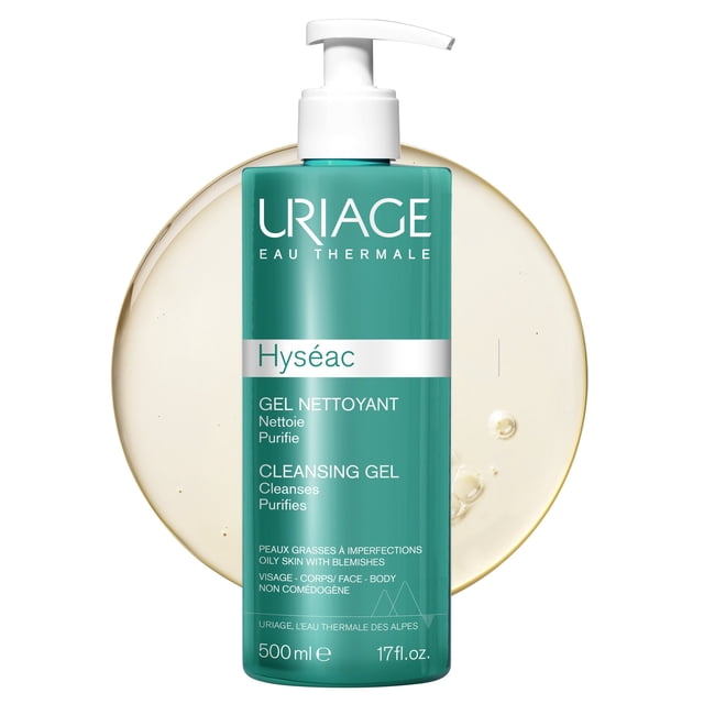 Uriage Hyséac Gel Dermolimpiador 500ml Tipo De Piel Grasa