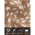 thumbnail image 7 of Maple Leaf Cloth Napkins Set of 4 Reusable Dinner Napkins, Retro Fall Dark Beige Autumn Leaves Cocktail Napkin Washable Table Napkins for Wedding/Holiday Party/Baby Shower 20"x20", 7 of 7