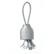 MOTILE™ Tassel Cord with Lightning® Connection, Pewter