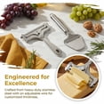 thumbnail image 7 of 1 Set Cheese Slicers, Adjustable Wire Cheese Cutter with Cheese Plane Tool & Wires, 7 of 7