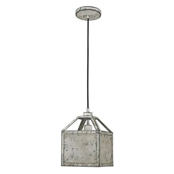 Acclaim Lighting - Iris 1-Light Pendant in Farmhouse Style - 8 Inches Wide by 12