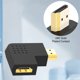 thumbnail image 4 of Paquete de 4 adaptadores HDMI planos ZHAOCHENG adaptador HDMI plano vertical 90 grados macho a hembra, 4 of 5