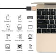 thumbnail image 2 of USB C to USB Adapter (2-Pack), USB-C to USB 3.0 Adapter, USB Type-C to USB Adapter (Gold), 2 of 5