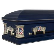 Titan Casket, Veteran Select Series Funeral Casket (Navy)