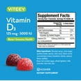 thumbnail image 4 of VITEEY Vitamin D3 Gummies 5000 IU, Bone and Immune Support, Berry Flavor, 60 Count, 1 Pack, 4 of 7