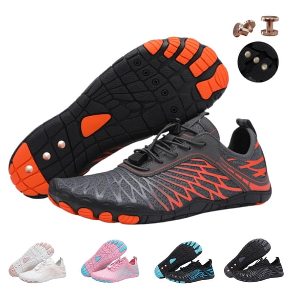 Grounding Shoes with Copper for Women Men, Hike Grounded Barefoot Footwear Shoes for Womens Mens Soft Comfortable