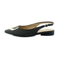 thumbnail image 2 of Naturalizer Bixby 2 Women's Flats Black Straw Fabric Size 6 M, 2 of 8