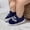 Blue, variant on Infant Soft Sole Walking Shoes Non-Slip Rubber Bottom First Walker Sneaker Red 6-12 Months