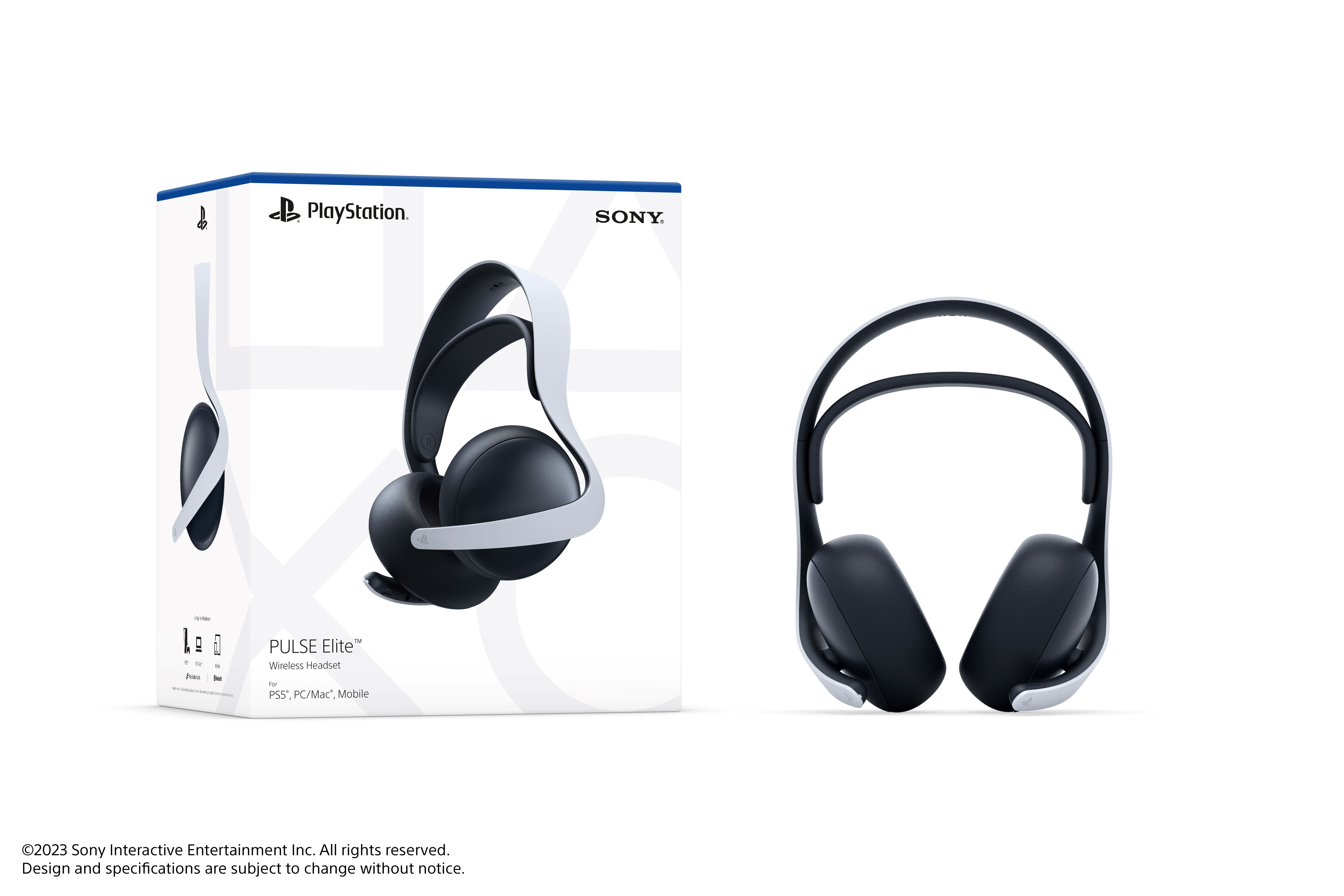 Audífonos Inalámbricos PlayStation PULSE Elite - Blanco 6