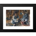 thumbnail image 2 of Alexander Evgenievich Yakovlev 18x13 Black Modern Framed Museum Art Print Titled - The Interior of a Kirghiz Tent, 2 of 5