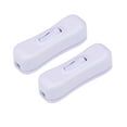 thumbnail image 4 of Uxcell Inline Cord Switch AC 250V 2A SPST Feed-Through Rocker Switch for Bedroom Table Lamp Desk Light White 2Pack, 4 of 5