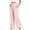 Pink, variant on QSAWXQZ Womens High Waisted Wide Leg Pants Elastic Waist Stretch Pockets Loose Athletic Lounge Pants 3XL