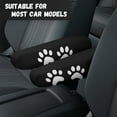 thumbnail image 3 of Yuyamidu Dog Paw Car Seat Arm Rest Cover Black Armrest Cover for Car Truck Van Armrest Covers 2 Pcs Car Front Seat Armrest Cover Car Interior Accessories, 3 of 7