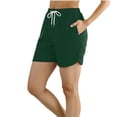 thumbnail image 1 of MKLEKYY Pantalones Cortos Casuales Para Mujer, Pantalones Deportivos De Cintura Media, Cómodos Y Sólidos A La Moda Para Mujer, 1 of 4