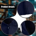 thumbnail image 6 of Zxpjkyu Denim Welding Hood with Neck Shoulder Drap Dustproof Adjustable Flame Retardant Style A, 6 of 9